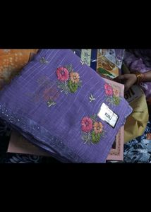 Pastel saree brand new