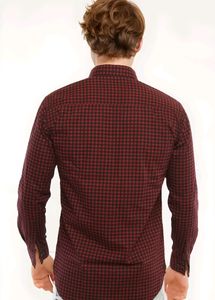 AMAZING FIT Premium Cotton Checkered Casual Shirt
