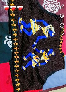 Embroidered Ethnic Sleeveless Jacket