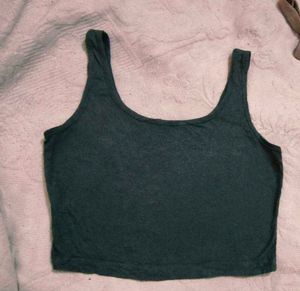 Very Cute N Beautiful Shein Ribbed Crop Top