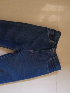 Women's Flared Blue Denim Jeans