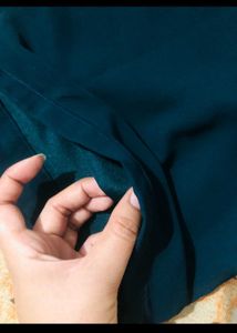 Embellished Teal Anarkali Suit Set