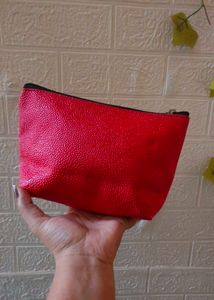 Chic Red High Heel Clutch Pouch