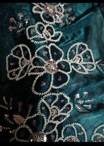 Elegant Kurta Set cut dana, sequence,