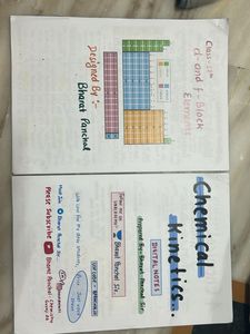 Bharat Panchal Class 12 Chemistry Notes Coloured