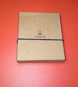 VERBOSE mens stylish Gray leather wallet