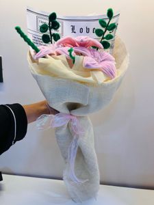 Faux Flower Bouquet