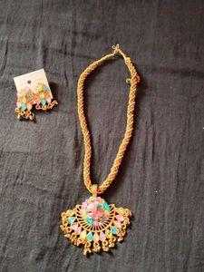 Bohemian Style Necklace &amp; Earring Set