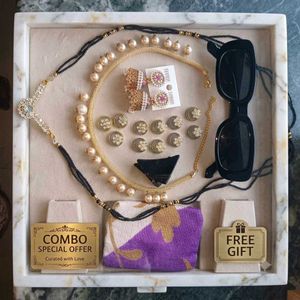Elegant Indian Jewelry Combo Set