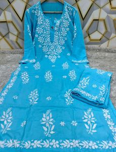 Handcrafted Lucknowi Palazzo Set