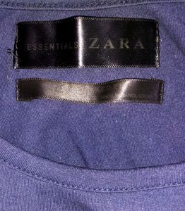 Navy Blue Crop T-shirt