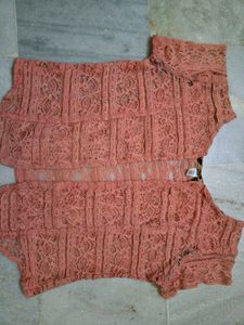 Cropped Lace Jacket