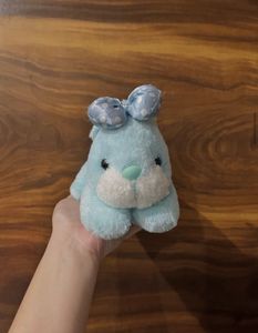 Cute Blue Plush Bunny Toy