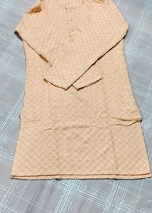 ELEGANT PEACH KURTA