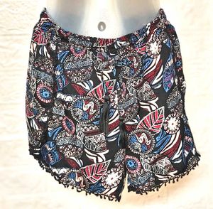 Printed Boho Shorts