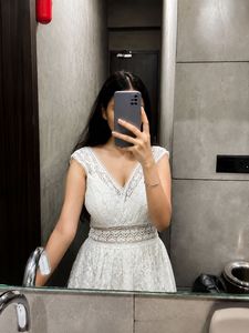White Lace Summer Dress