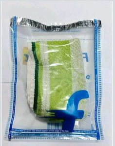 pack of 75 Transparent Flip-kart Polybag with QR C