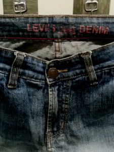 Men's Distressed Blue Jeans Levi'S