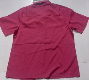 Trendy Maroon Shirt