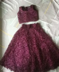 💜 Stunning Purple color Choli set Available 💜