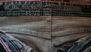 Levi's x Royal Enfield straight fit Denim Jeans