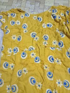 Boho Peacock Print Long Dress 👗