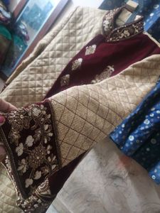 Elegant Embroidered Sherwani Style Kurta