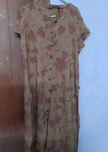 Vintage Floral Print Kurtas