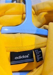 Imported Yellow Adidas Hoodie