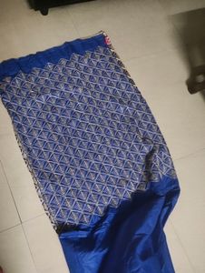 Dress Material With Work And Border