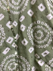 Stylish Green Printed Kurta