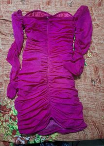Hot Pink Bodycon Dress