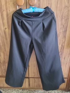 Chic Black Culottes Pants