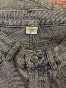 Flared Denim Jeans + FREE flower clutcher 🎁