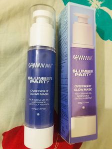 SAMM😍Slumber Party Overnight Glow Mask