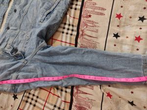Solid Denim Jacket for Men &amp; Women both