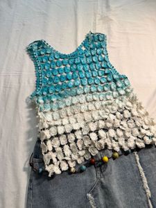 Crochet Ombre Top