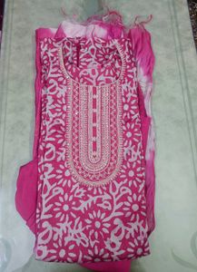 Pink Kurta Set with Dupatta