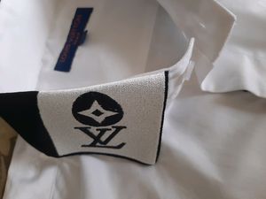 Louis Vitton Luxury Collar Designer Shirt