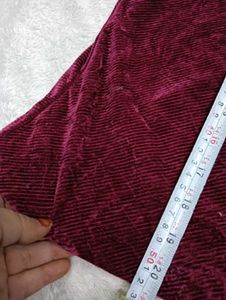Burgundy 🇲🇾38 Velvet Cami Top