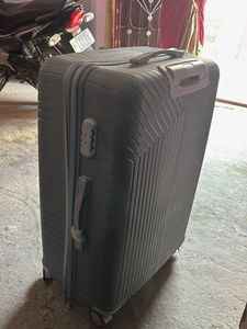 Stylish Grey Travel Suitcase