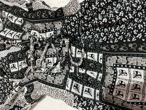 Abstract Corset long sleeve short Kurti