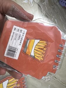 Cute French Fries Notepad - Set of 8