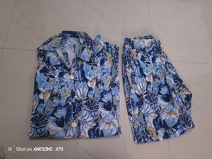 Floral Pajama Set - Comfortable &amp; Stylish