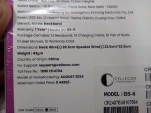 ❗FREE DELIVERY❗New Cellecor Wireless Headset