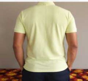Men's Yellow Polo T-Shirt