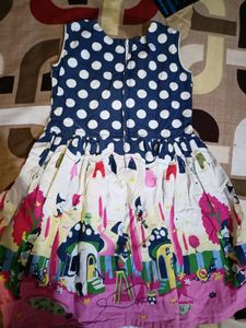 Cotton Frock For Kids