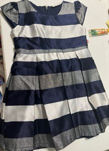 Elegant New Party Wear Peppermint Dress For 1-2 Yr