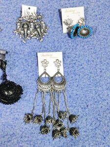 Combo of 10 Ethnic earrings