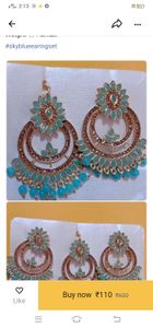 Sky Blue Earring Set